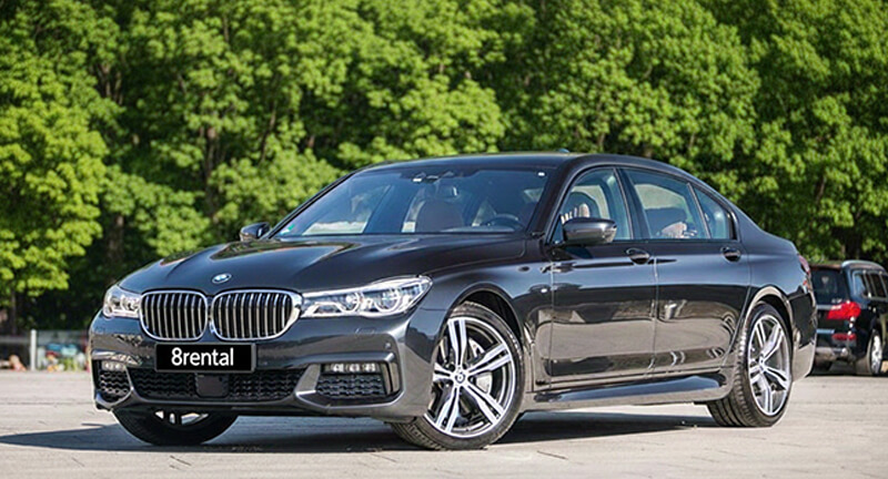 Berlina BMW Serie 5, vista exterior