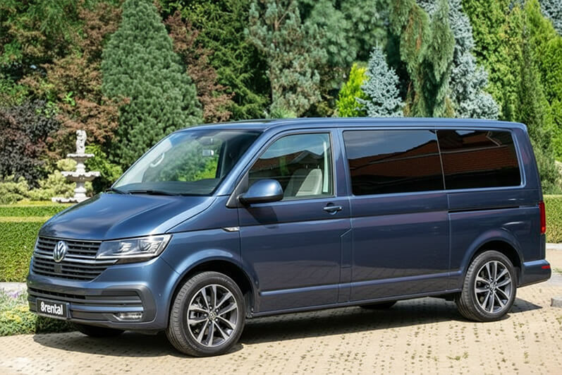 Volkswagen Caravelle, vista frontal